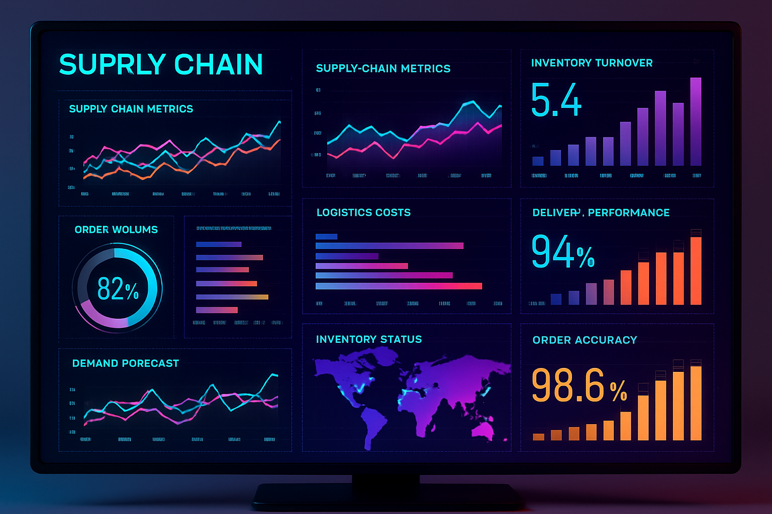 数智供应链可视化